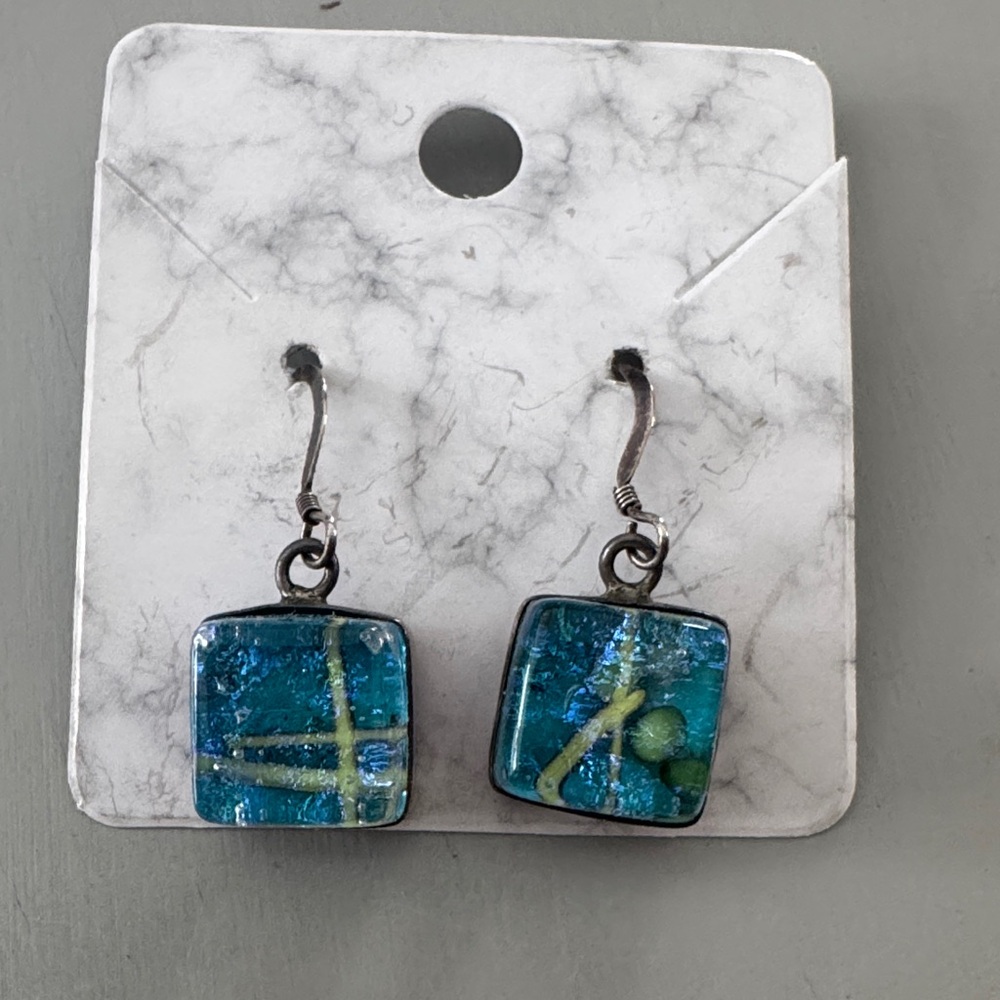 Glass Earrings - handcrafted out of Santa Fe, NM